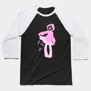 Scissor Sister Pink Baseball T-Shirt